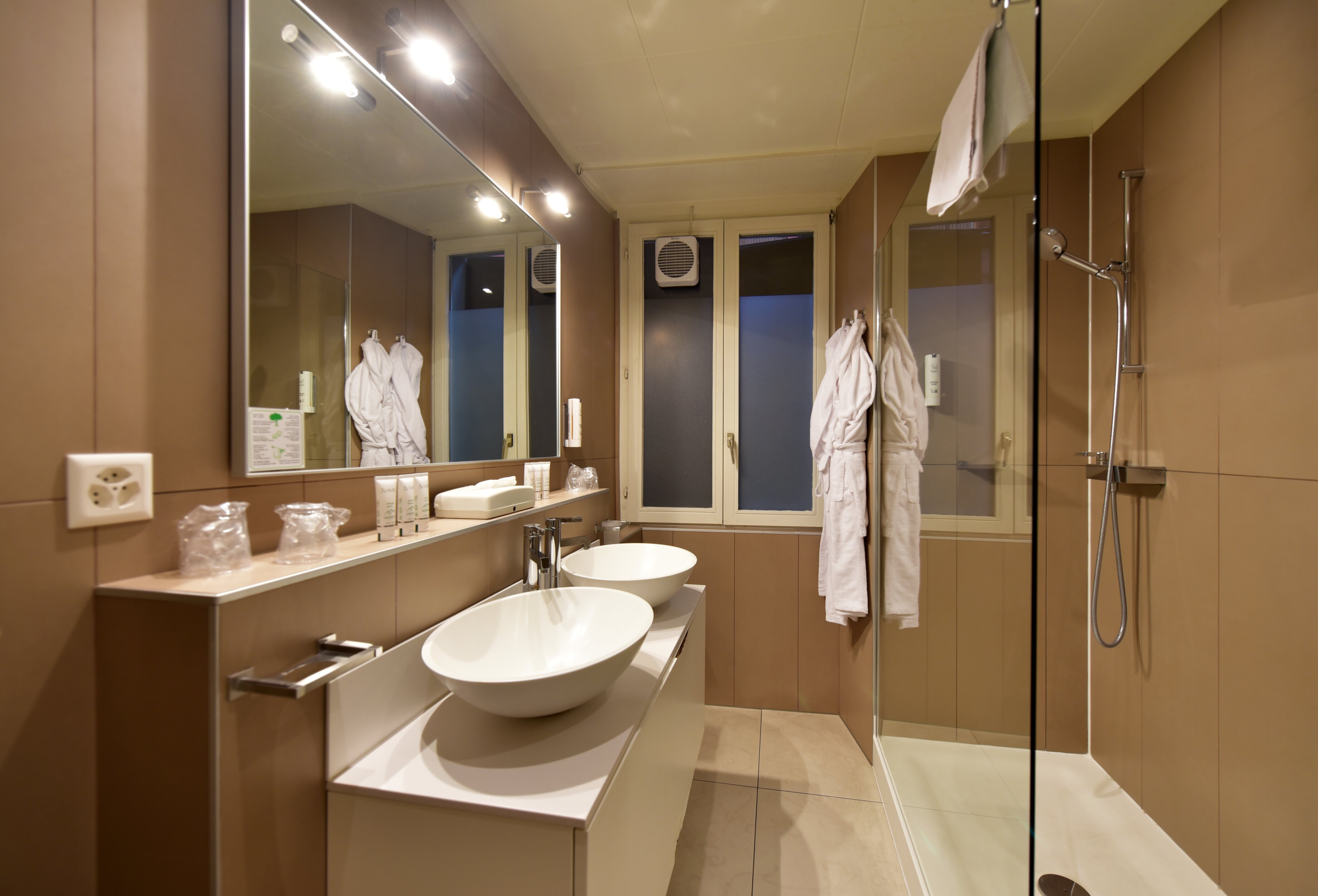 Hôtel de la Rouvenaz-浴室