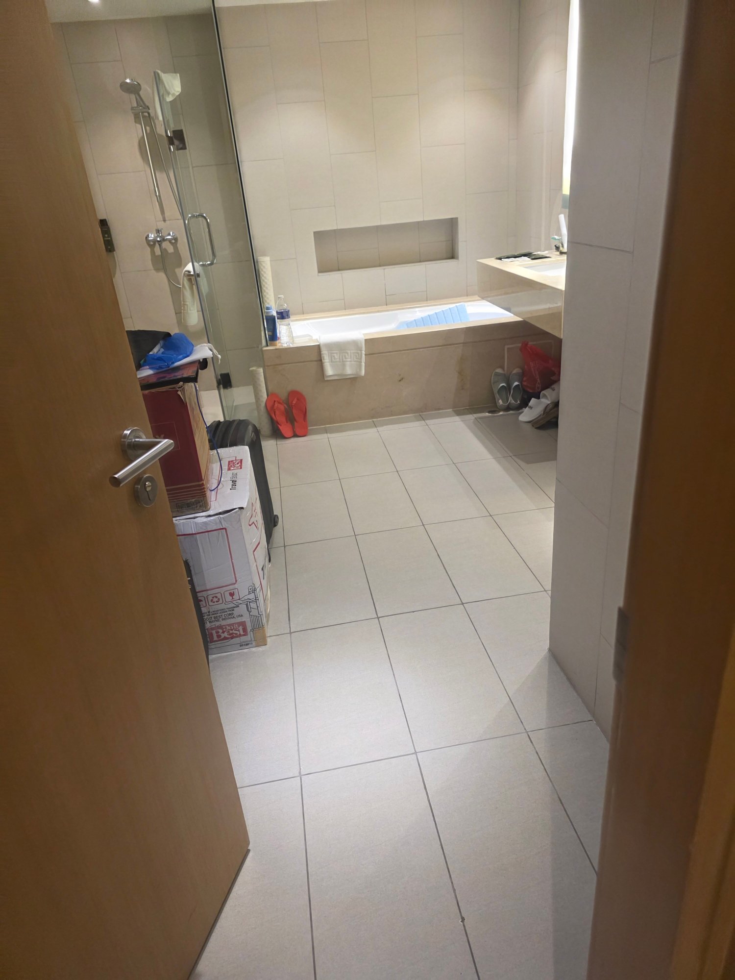 塞达博尼法西奥全球城市酒店-浴室