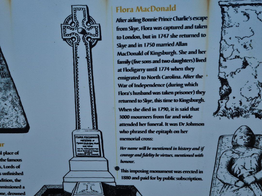 Flora MacDonald's Grave-Kilmuir必去景点