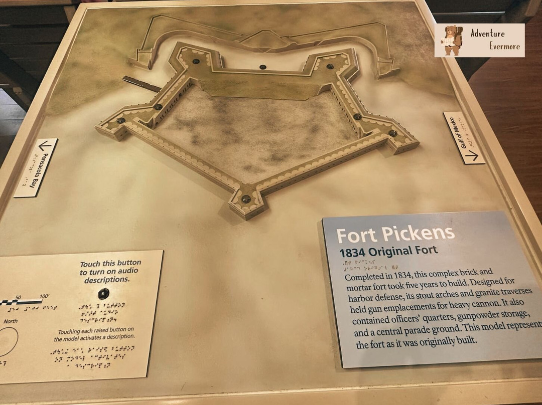 Fort Pickens Area-彭萨科拉海滩必去景点