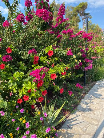 9 Muses Hotel Skala Beach-浴室