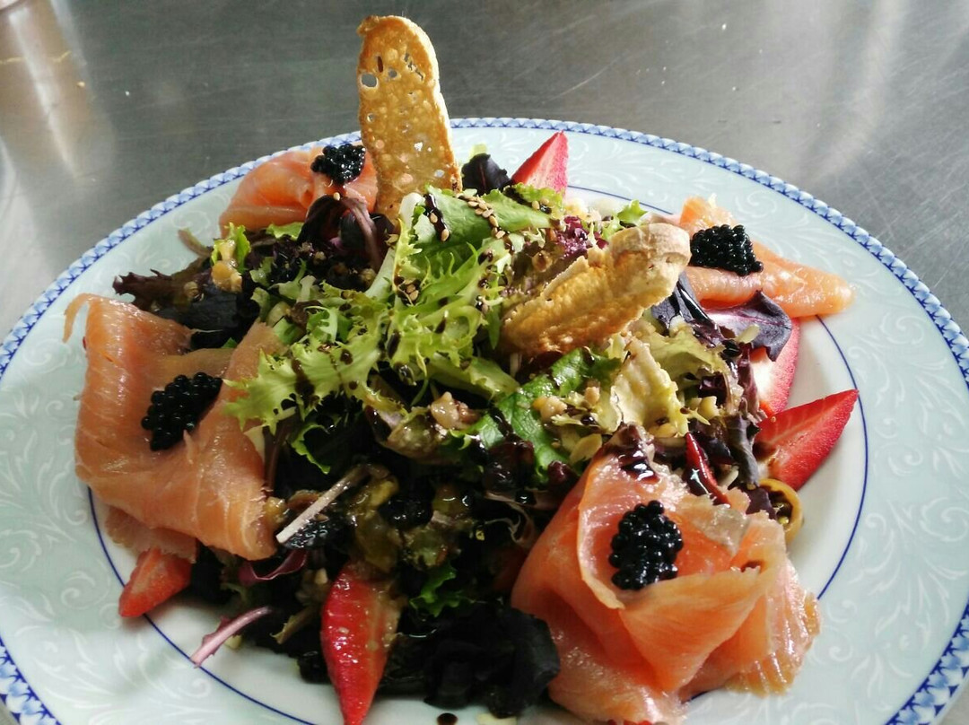 Santa Maria d'Oló餐馆和美食-Hostal Grau