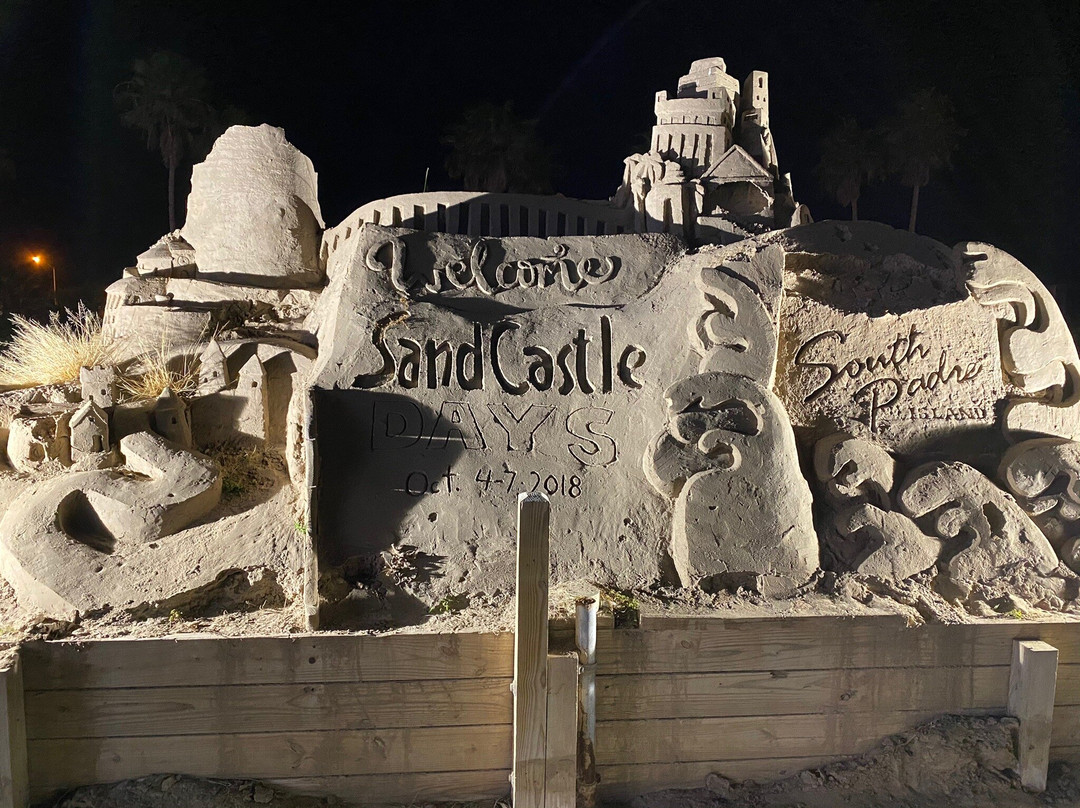 Largest Outdoor Sandcastle in the USA-南帕诸岛必去景点