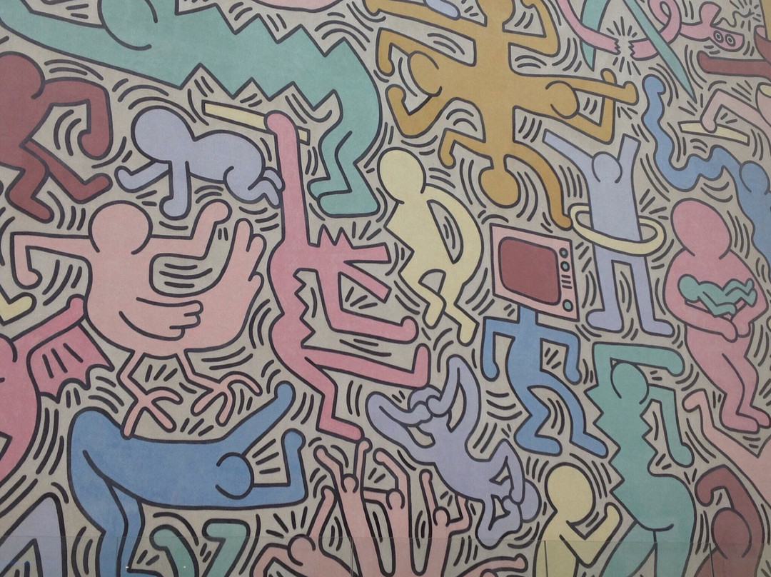 Murale Tuttomondo di Keith Haring景点图片