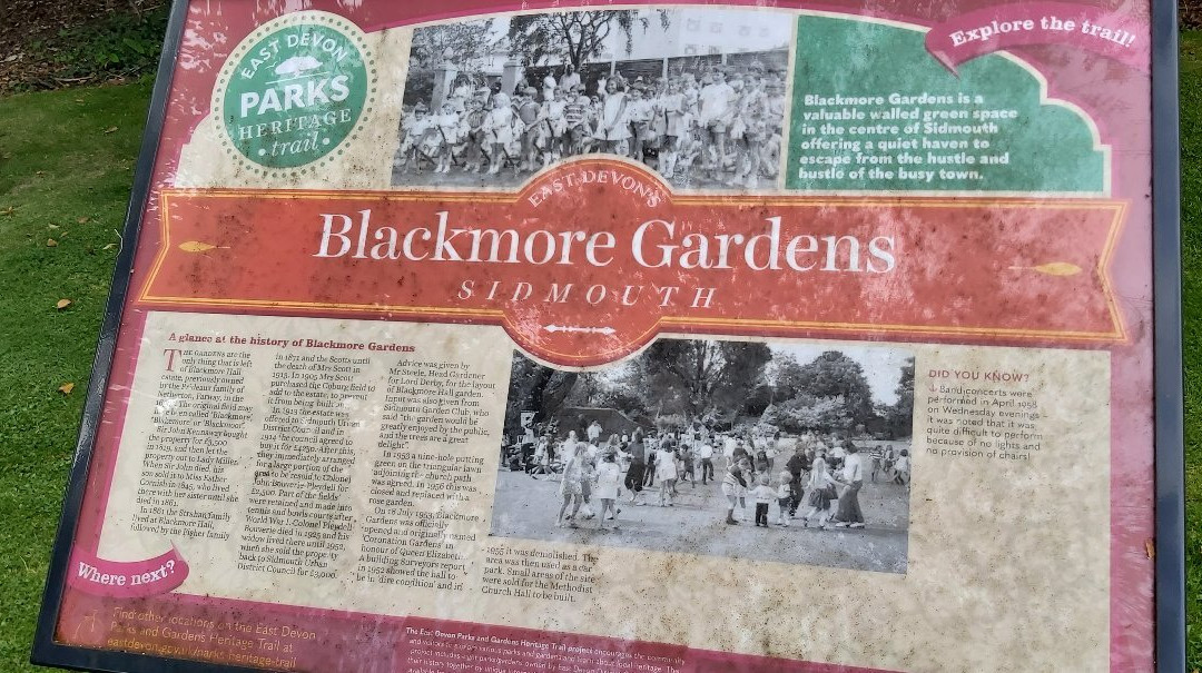 Blackmore Gardens-西德茅斯必去景点