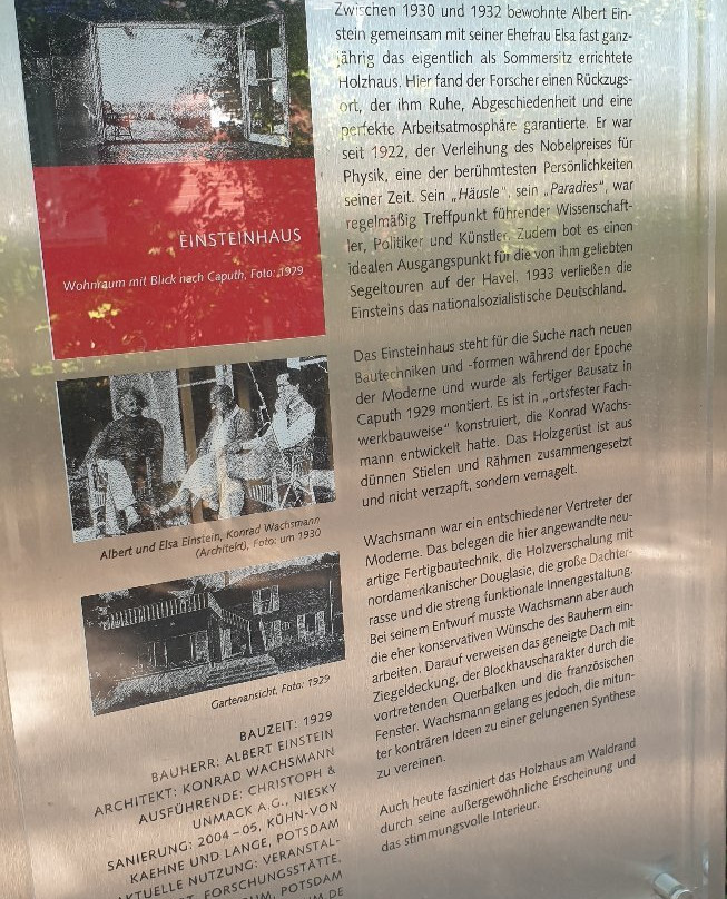 Einsteinhaus in Caputh-Caputh必去景点