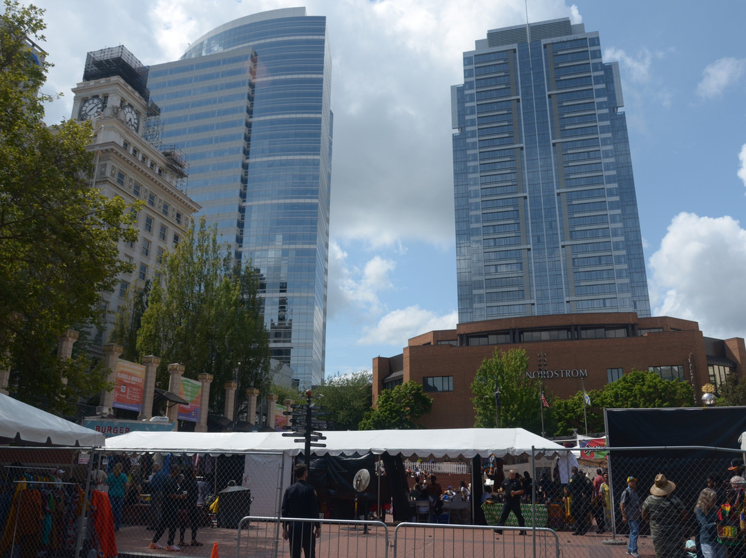 Pioneer Courthouse Square-波特兰必去景点