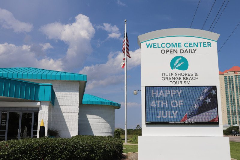 Orange Beach Welcome Center-橙色海湾必去景点
