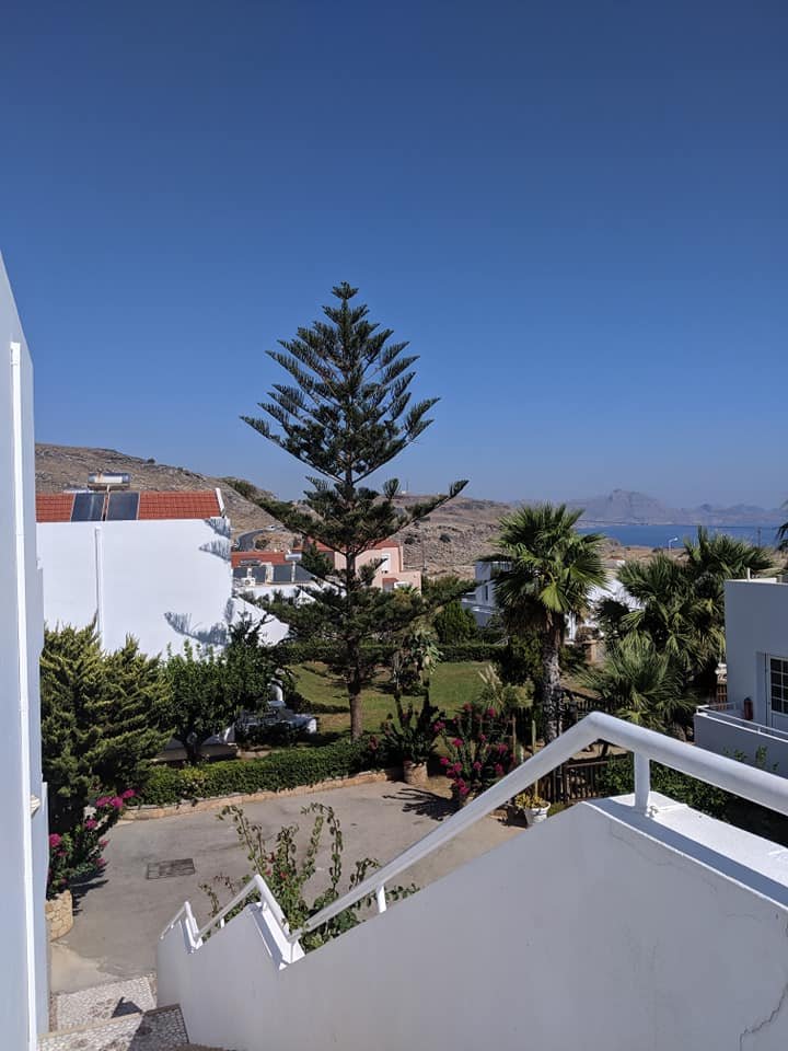 Lindos View Hotel-浴室