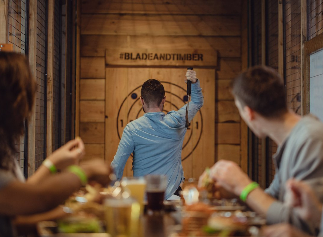 Blade & Timber Axe Throwing-利伍德必去景点