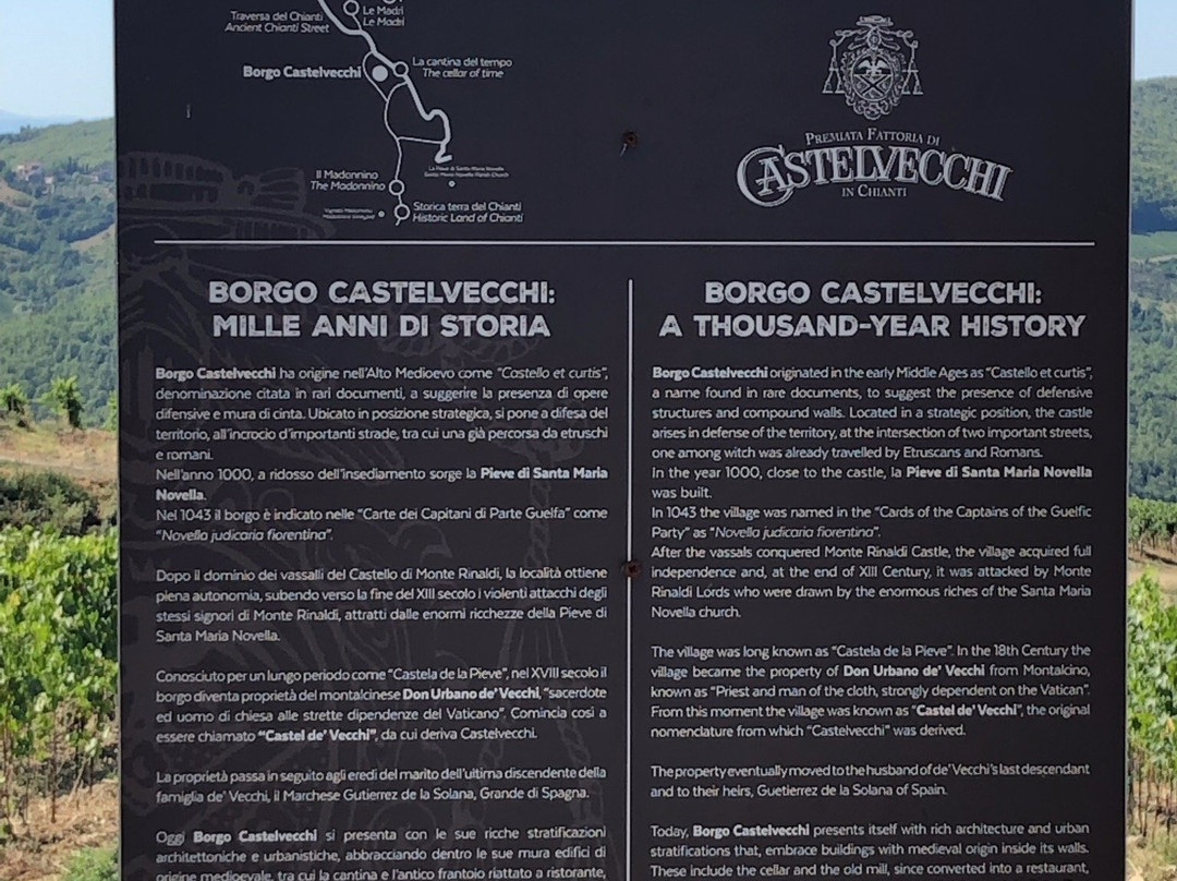 Cantina Castelvecchi in Chianti-拉达因基安蒂必去景点