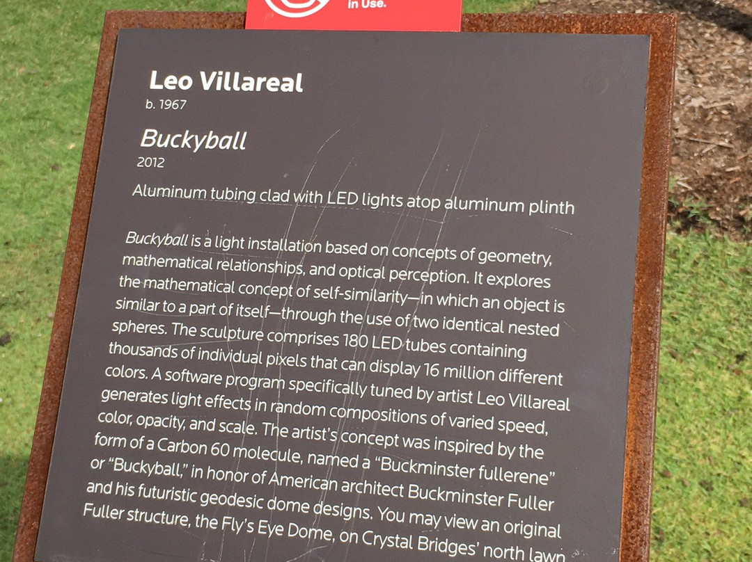 Buckyball At Crystal Bridges-本顿维尔必去景点