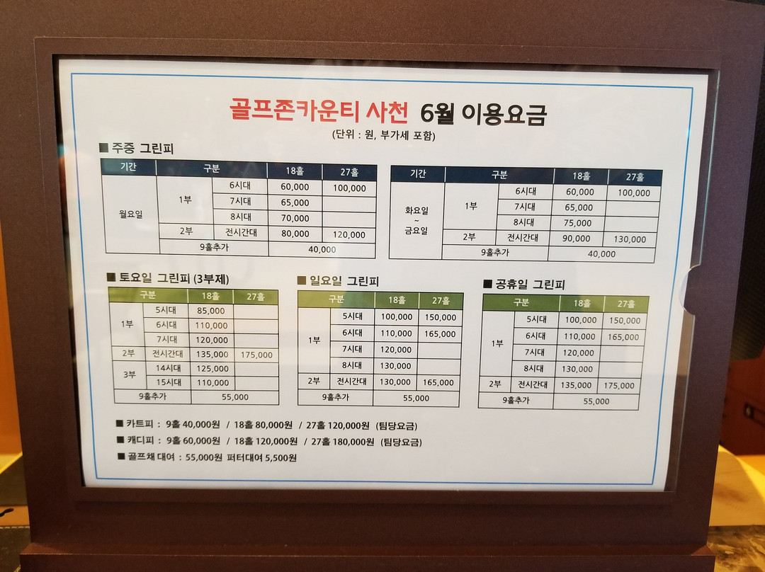 Golfzon County Sacheon