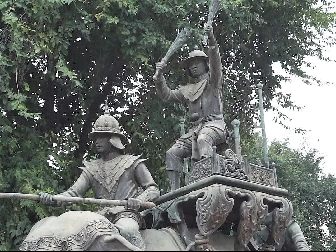 War Elephants Monument-大城必去景点