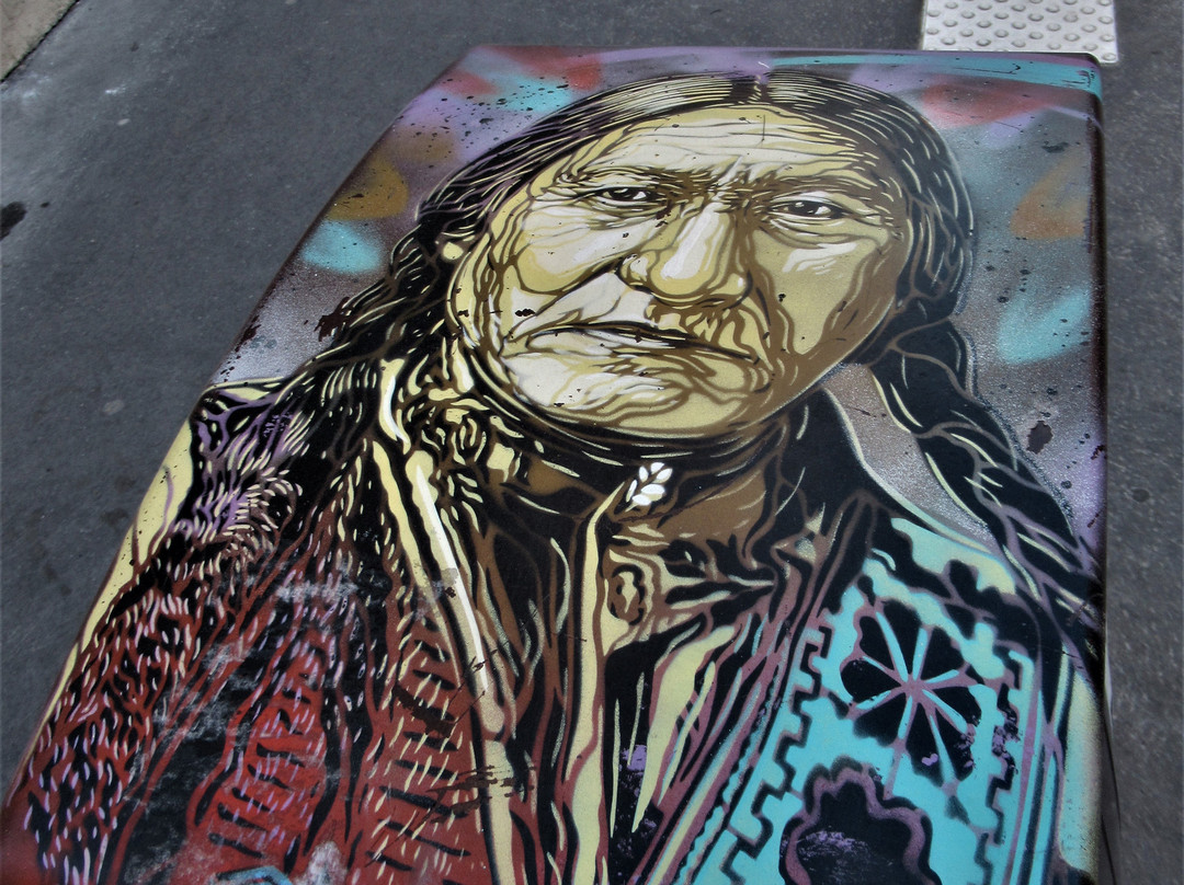 Fresque Sitting Bull景点图片