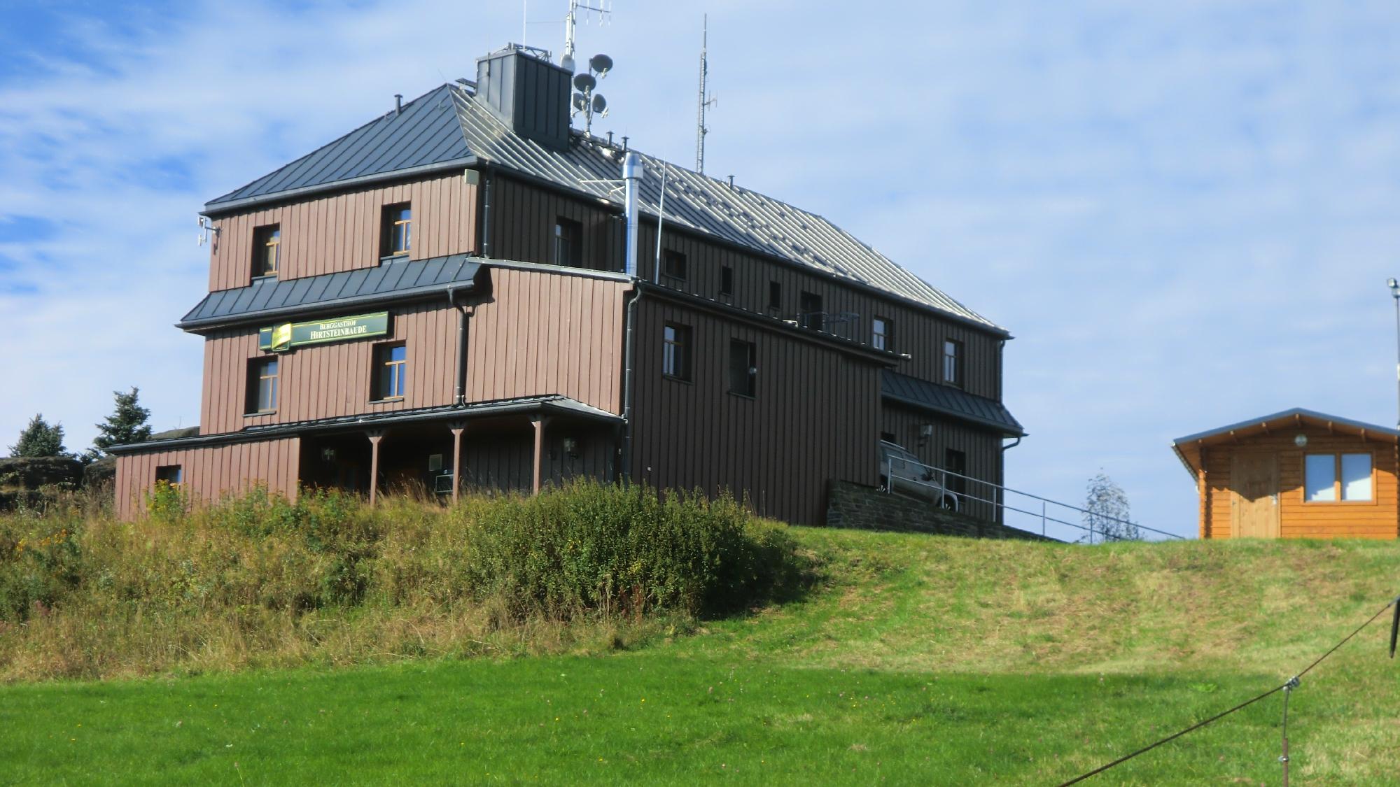Berggasthof und Pension Hirtsteinbaude-浴室
