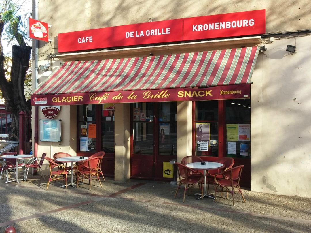 Capestang餐馆和美食-CAFE DE LA GRILLE