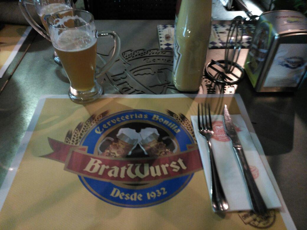 Bratwurst Cervecerías Bonilla