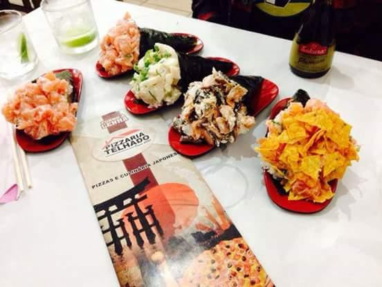 Mongagua餐馆和美食-Pizzaria Telhado