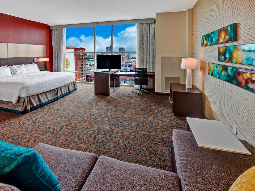 堪萨斯城酒店住宿-Residence Inn by Marriott Kansas City Downtown/Convention Center