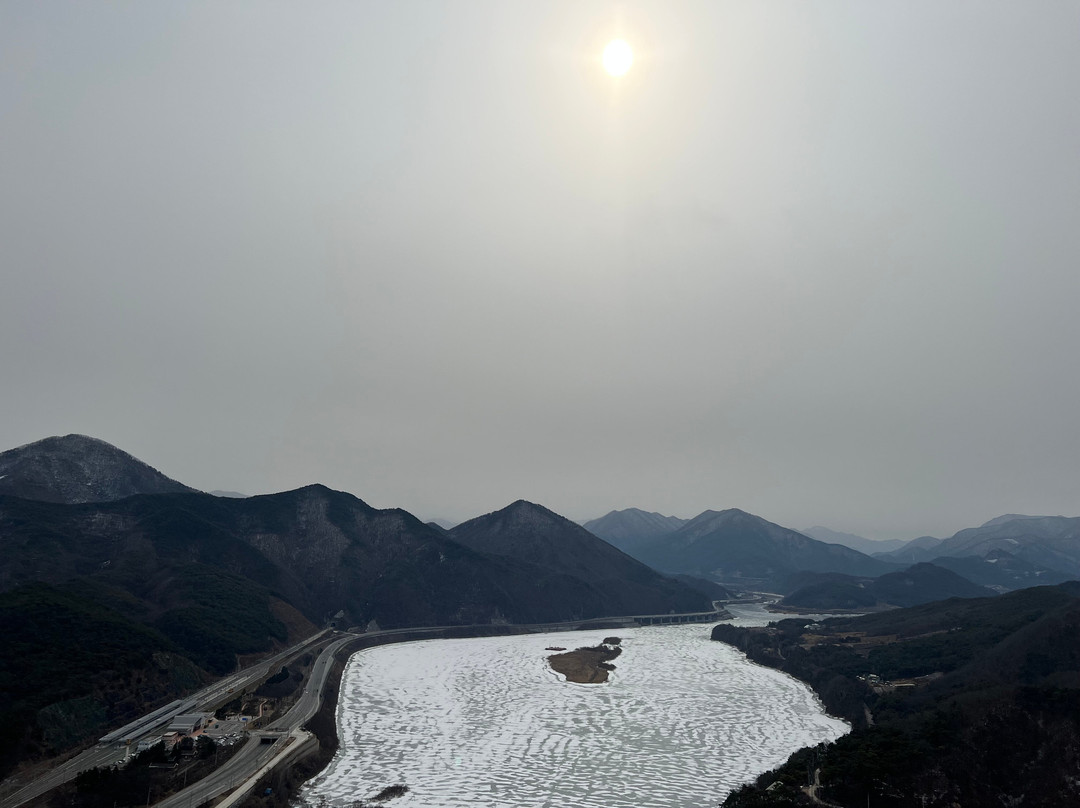 Mancheonha Skywalk-丹阳郡必去景点