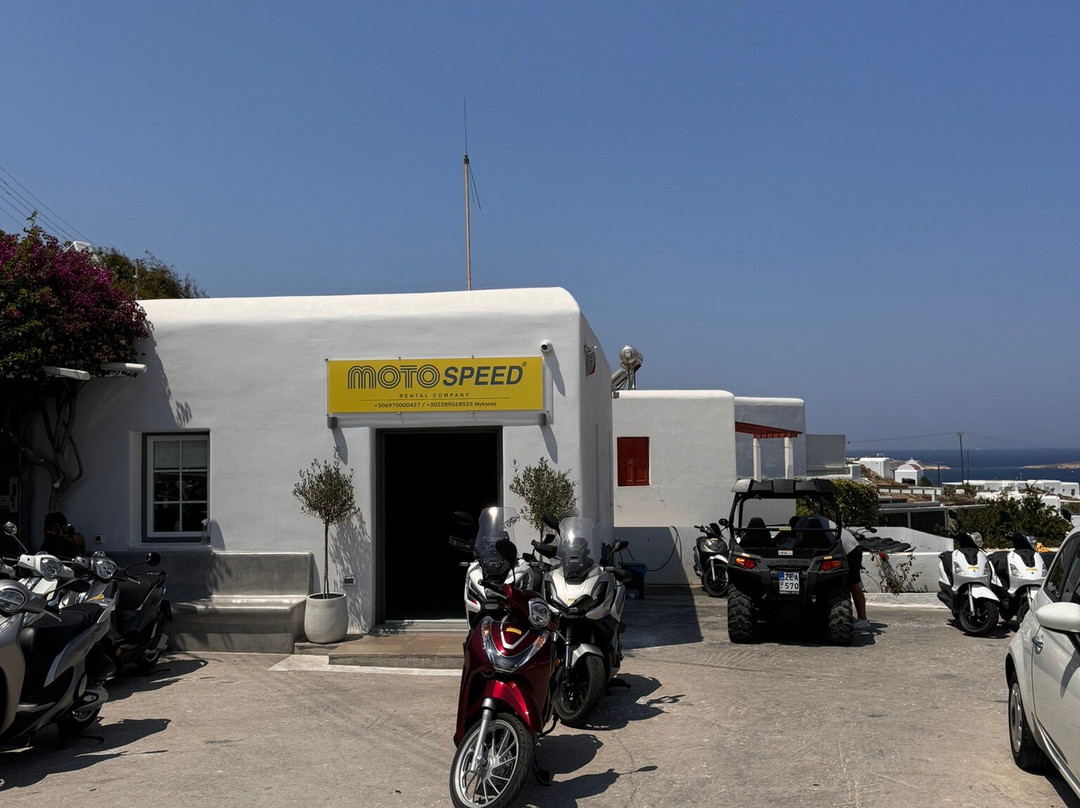 Moto Speed-米克诺斯镇必去景点