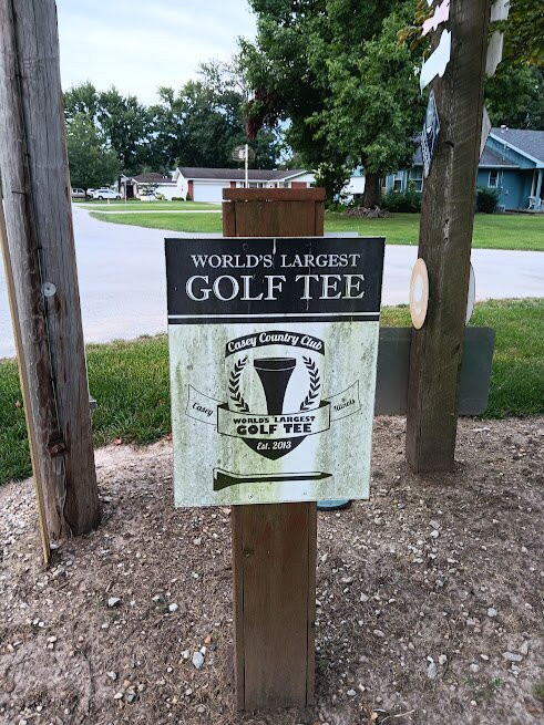 World Largest Golf Tee-Casey必去景点