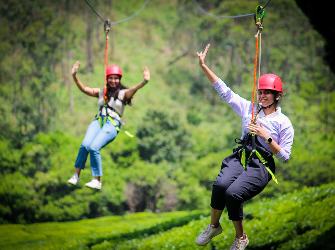 Adventron Dual Zipline-keralas Longest Dual Zipline景点图片