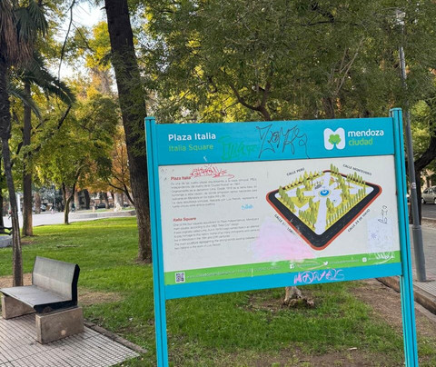 Plaza Italia-门多萨必去景点
