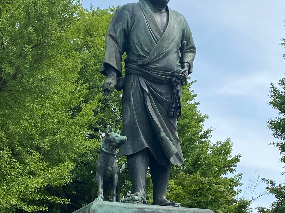 Saigo Takamori Statue-Uenokoen必去景点
