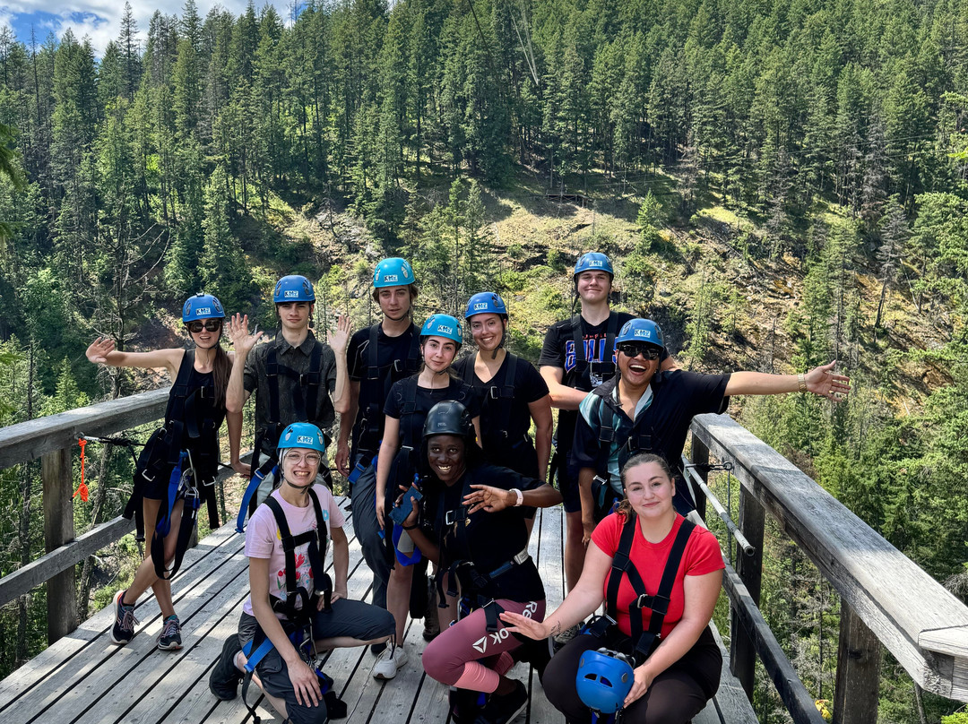 Kokanee Mountain Zipline-Nelson必去景点