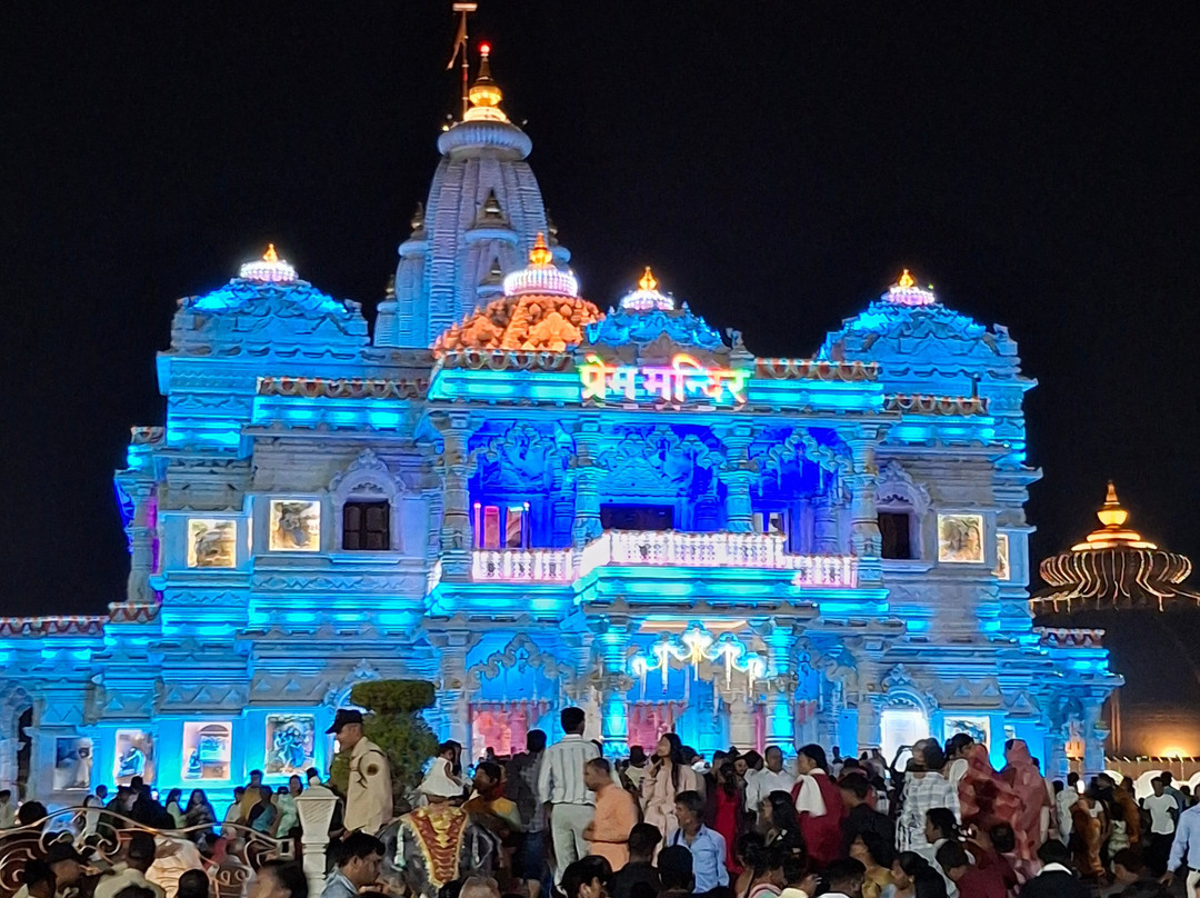 Prem Mandir - Shyama Shyam Dham-Vrindavan必去景点
