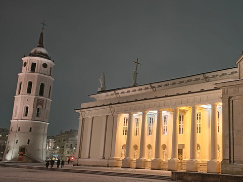 Vilnius Cathedral-维尔纽斯必去景点