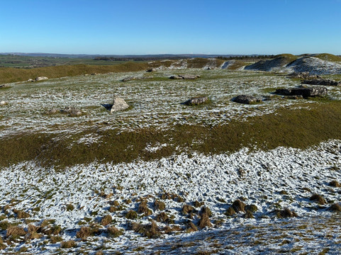 Arbor Low Stone Circle & Gib Hill Barrow-Monyash必去景点