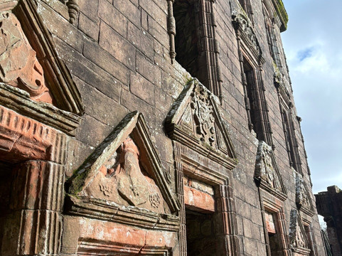 Caerlaverock Castle-邓弗里斯必去景点