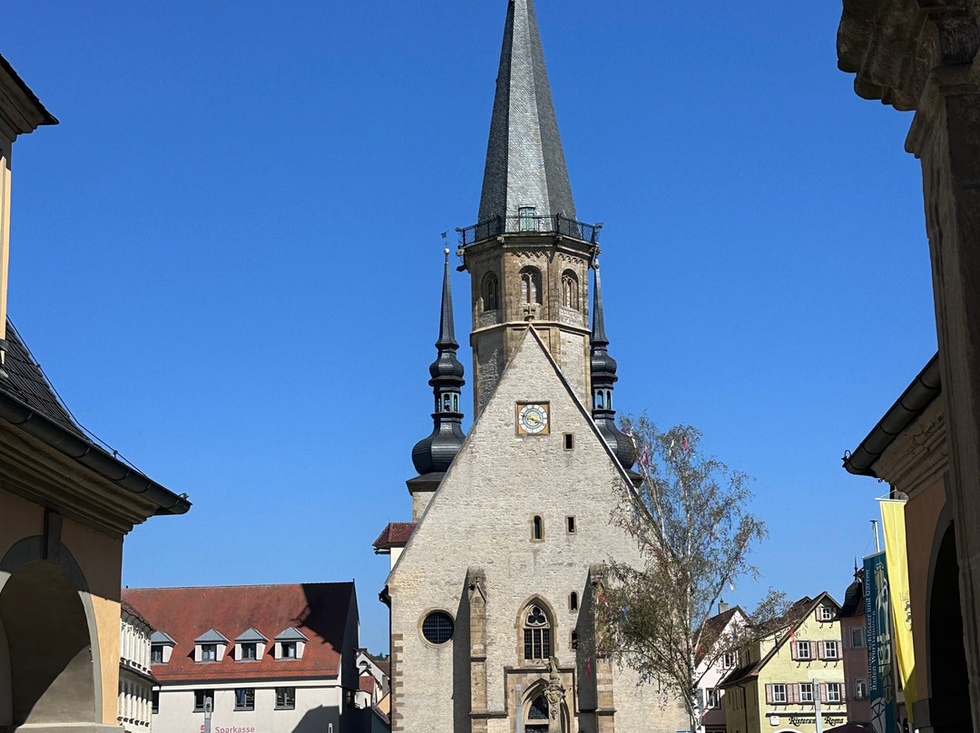 Marktplatz - Stadt Weikersheim-魏克尔斯海姆必去景点