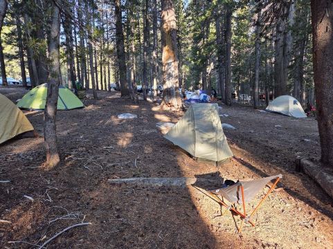 Tuolumne Meadows Campground-旅行者