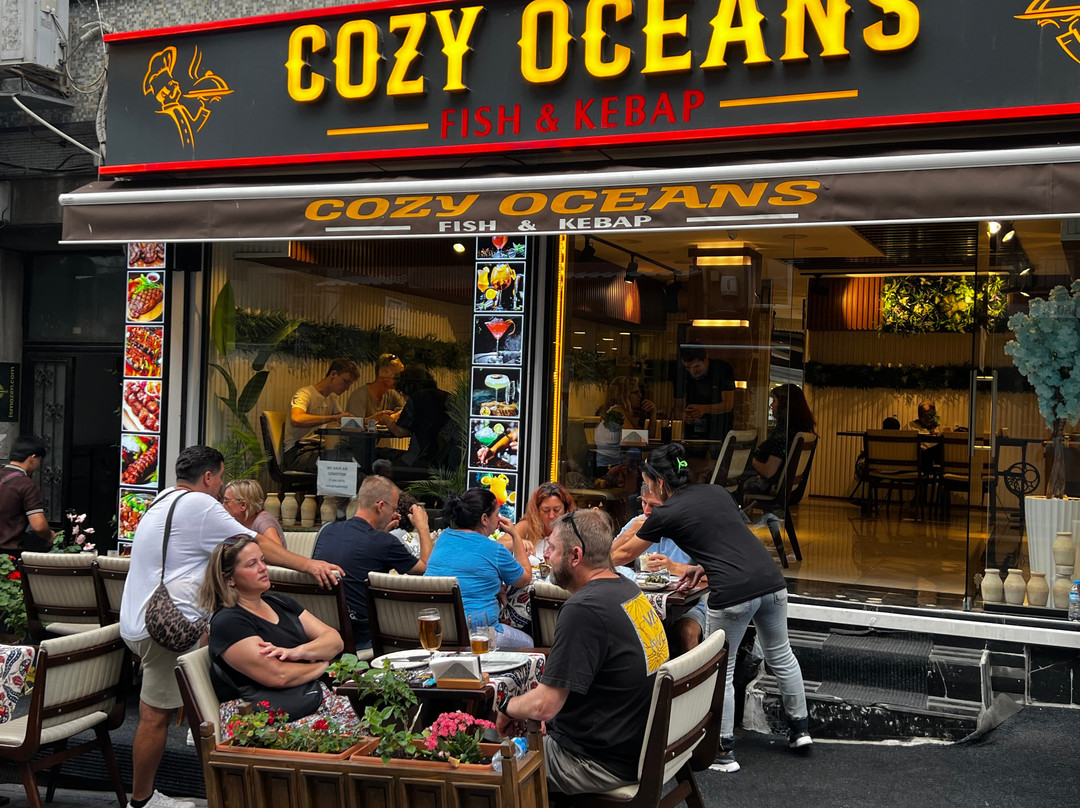 Cozy oceans fish & kebab restaurant