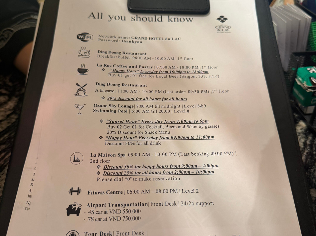GRAND HOTEL du LAC Boutique Saigon主图