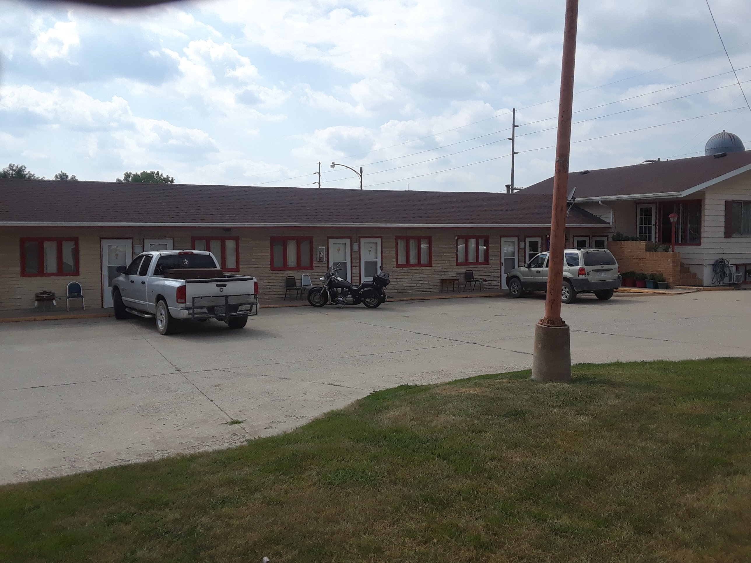 La Conne Motel Corning-浴室