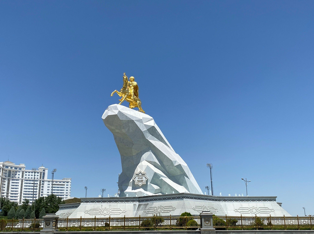 Statue of the President Arkadag