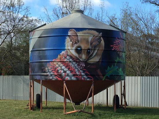 Woomelang Mobile Silo Art-Woomelang必去景点