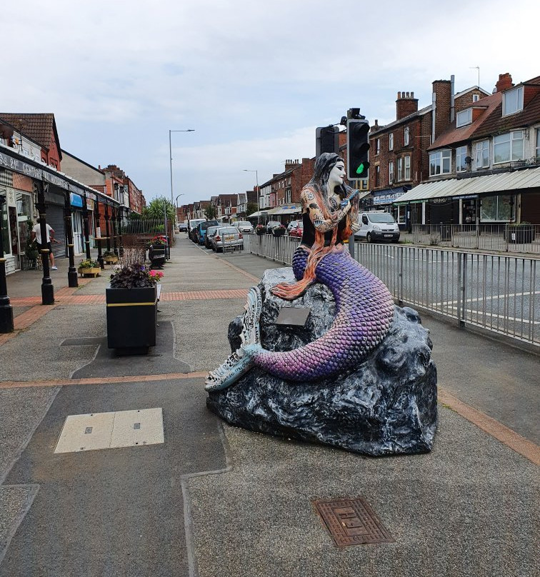 Black Rock Mermaid Statue-New Brighton必去景点
