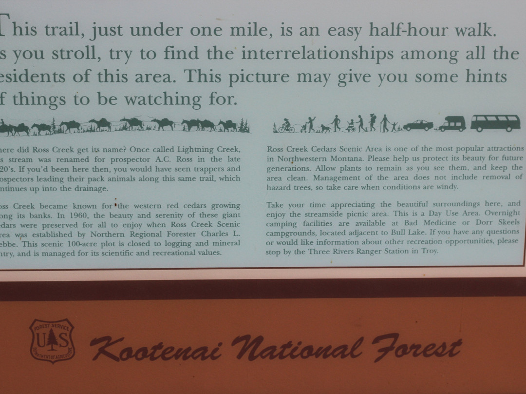 Ross Creek Cedar Grove Scenic Area景点图片