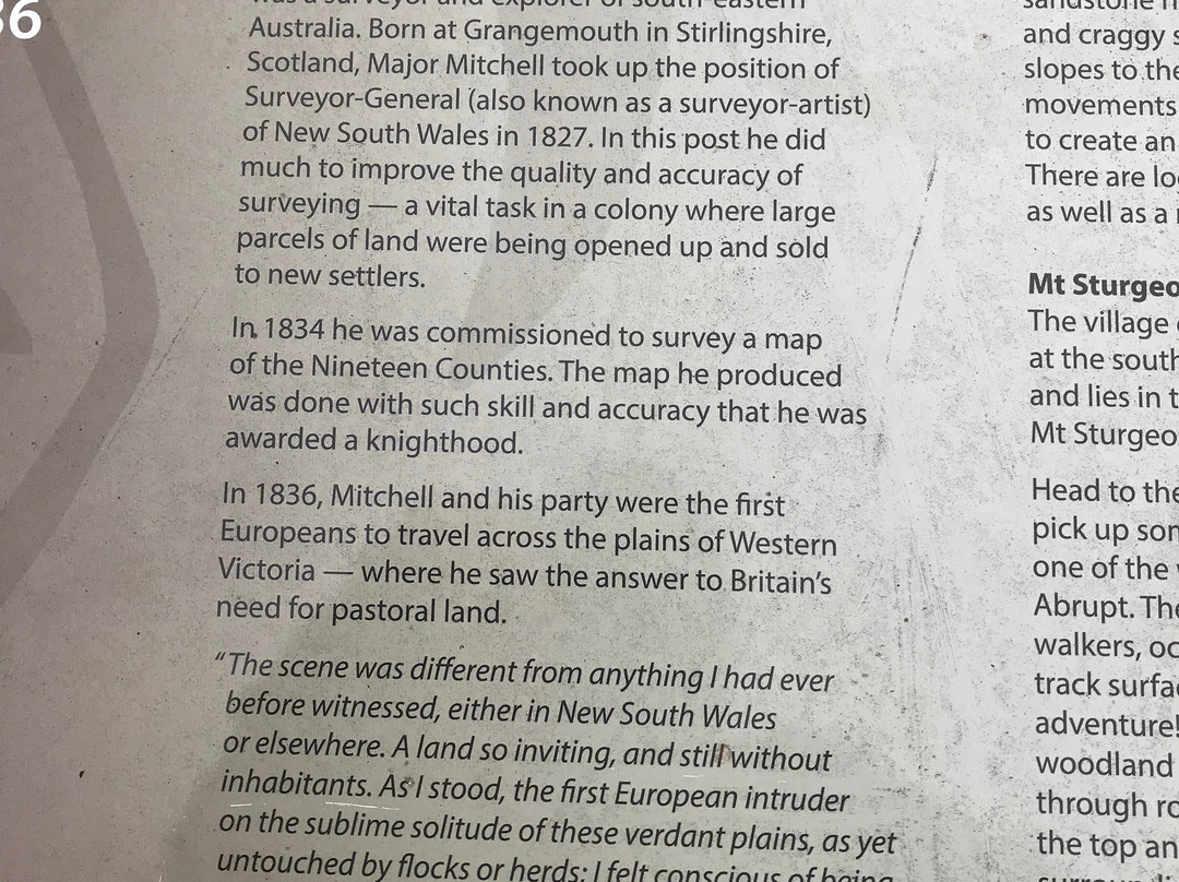 Mount Abrupt-Dunkeld必去景点