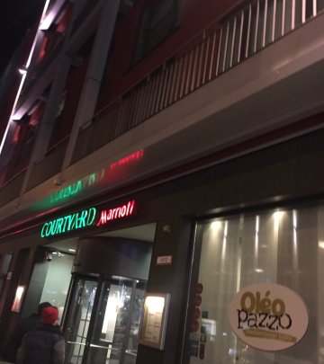 慕尼黑城市中心万怡酒店-浴室