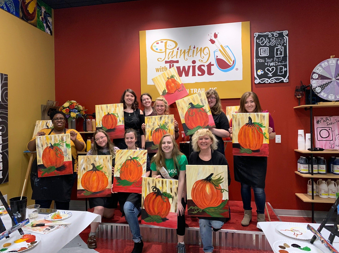 Painting with a Twist-Indian Trail必去景点