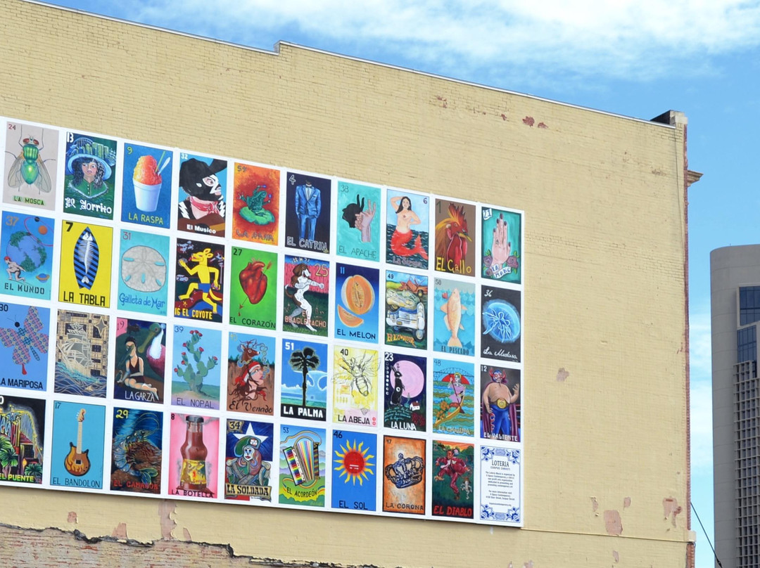Loteria Corpus Christi Mural-科珀斯克里斯蒂市必去景点