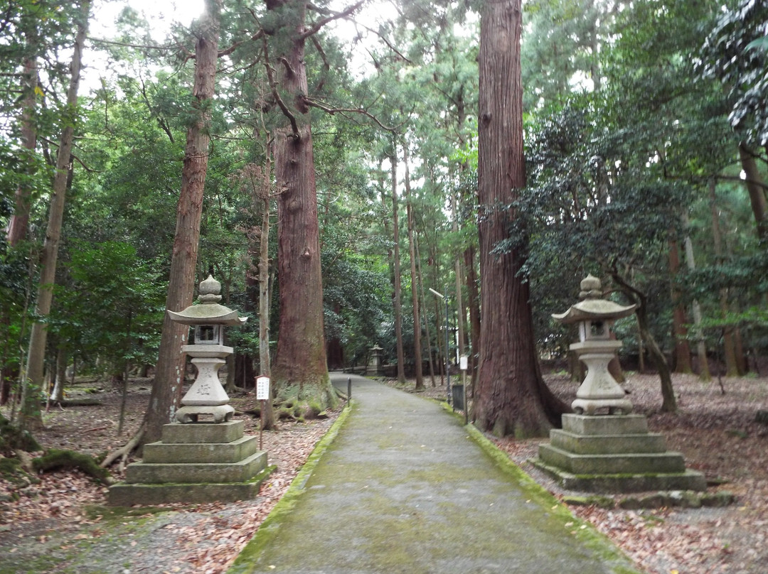 Wakasahiko Shrine Kamisha景点图片