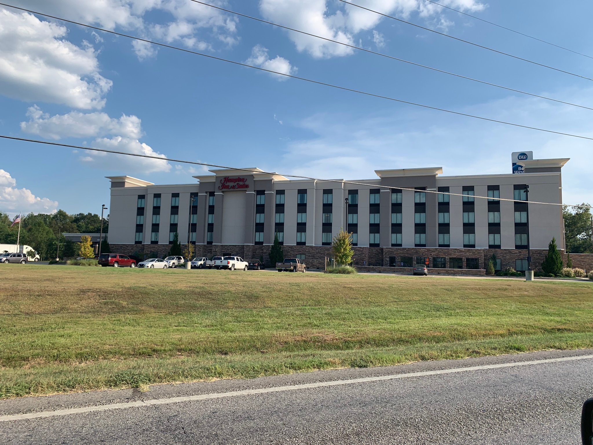 Hampton Inn & Suites Monroe-浴室